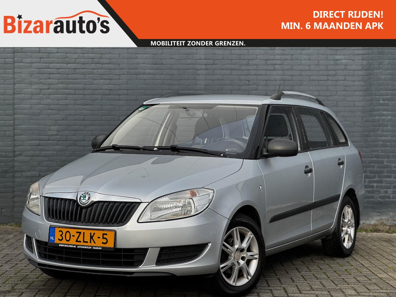 Skoda Fabia Combi - 1.2 TSI Arctic | Trekhaak | Parkeersensor | Airco | 1jr APK - AutoWereld.nl