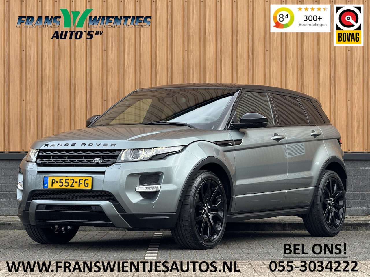 Land Rover Range Rover Evoque - 2.2 TD4 4WD Dynamic Business Edition | Panoramadak | Leder | Elektrische Stoelen | Navigat - AutoWereld.nl