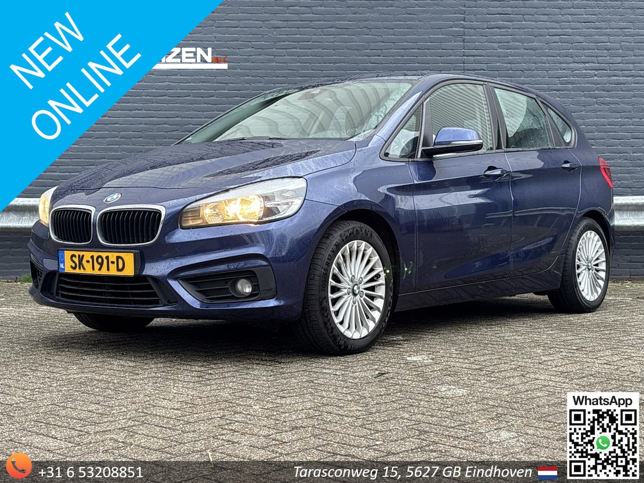 BMW 2-serie Active Tourer - 216d | Climate | Cruise | Navi | PDC | - AutoWereld.nl