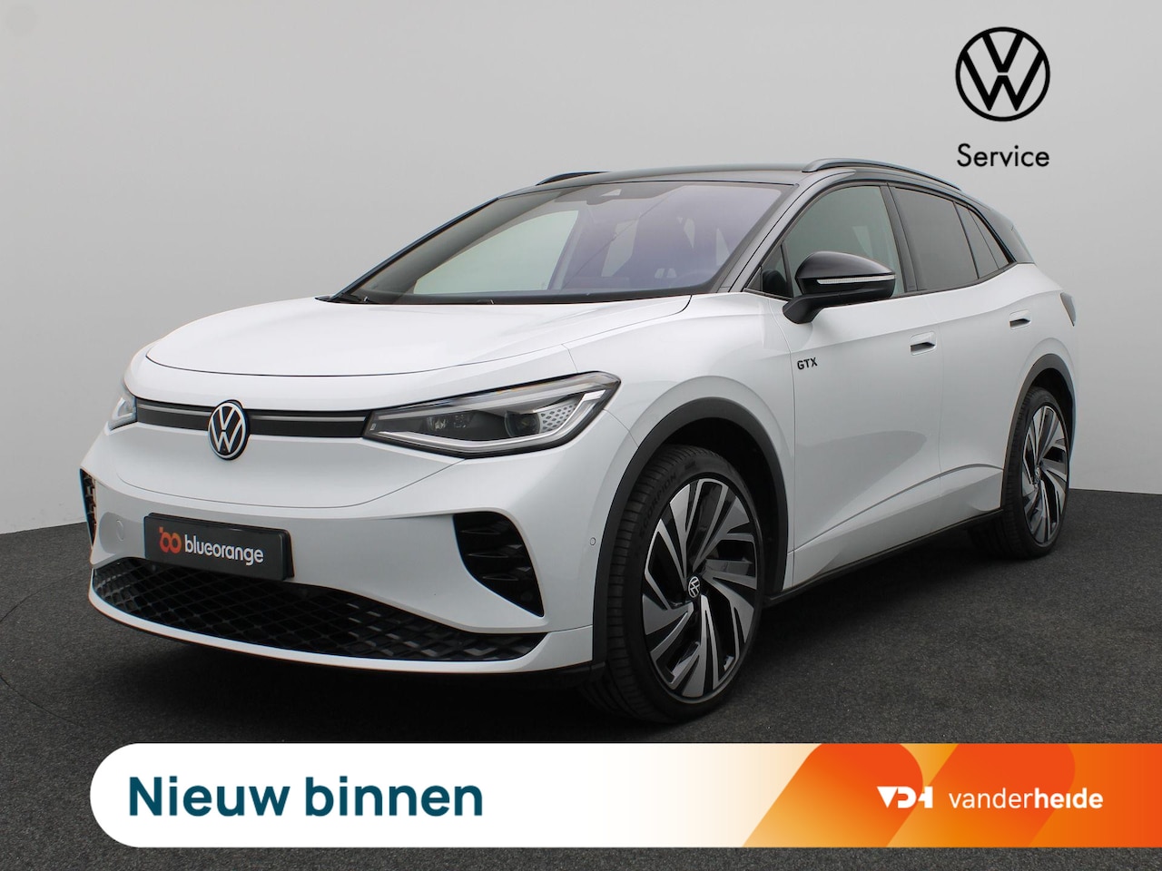 Volkswagen ID.4 - GTX 4Motion 77 kWh 299PK Aut. SOH 93%, Trekhaak, 21" LM Velgen, Head-Up Display, Memorysto - AutoWereld.nl