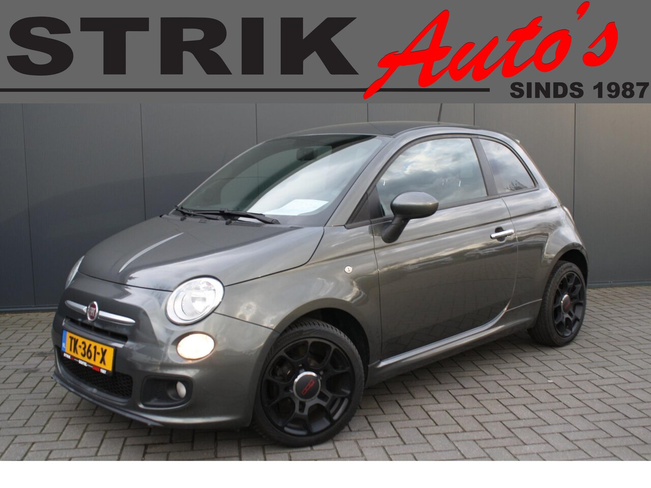 Fiat 500 - 1.2 Lounge SPORT - AIRCO - LM VELGEN - AutoWereld.nl