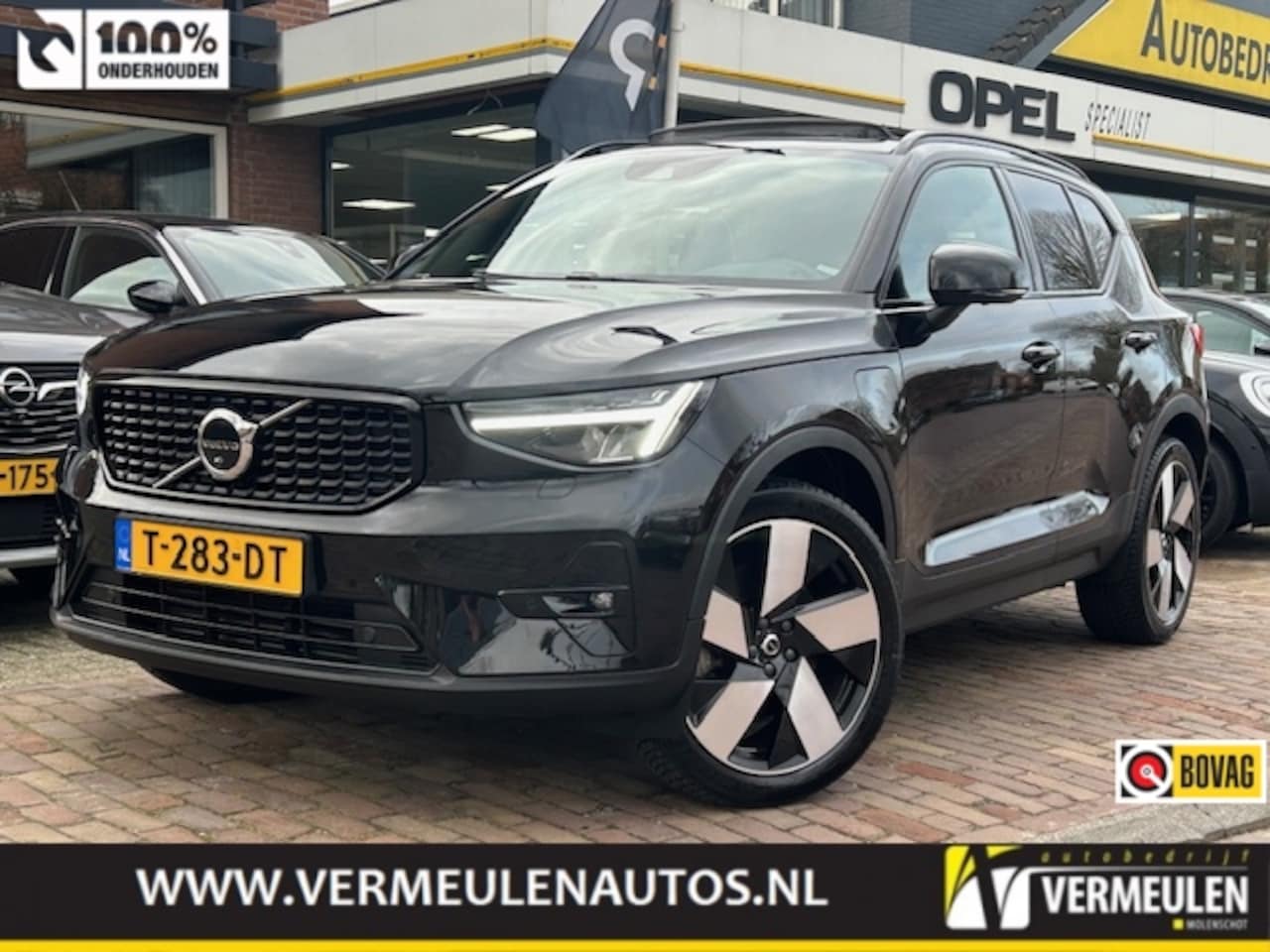 Volvo XC40 - T5 Plug-In Hybrid 262PK Ultimate Dark Automaat + 20"/ Navi/ Clima/ Ad.Cruise/ Camera/ Full - AutoWereld.nl