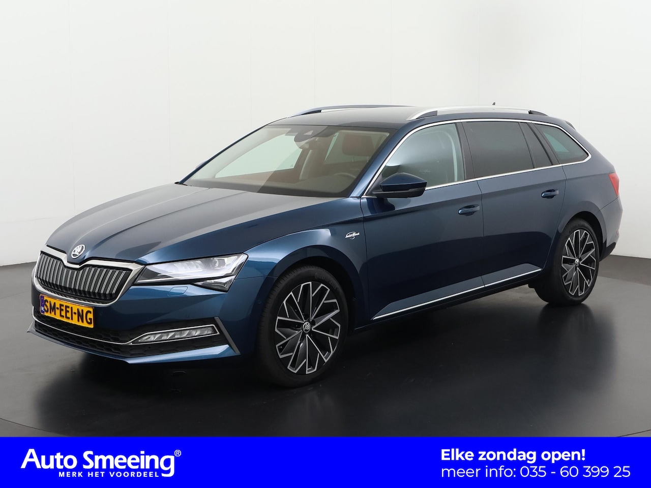 Skoda Superb Combi - 1.4 TSI iV Laurin & Klement | Stoel & Stuurverwarming | Trekhaak | Area View | Zondag Open - AutoWereld.nl