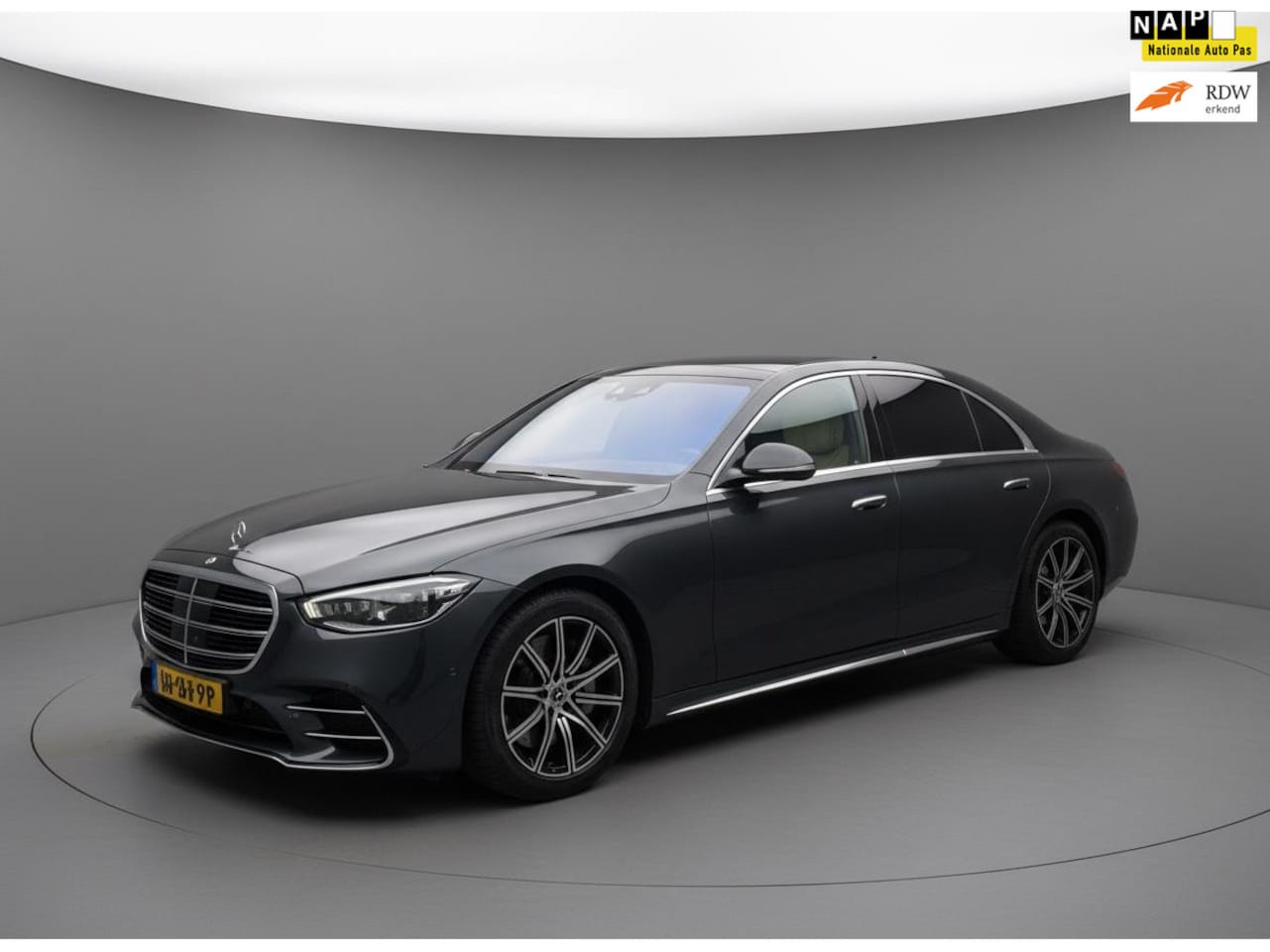 Mercedes-Benz S-klasse - S450 4MATIC AMG-LINE|BTW|PANO|HUD|DISTR|BURMESTER|DEALER - AutoWereld.nl