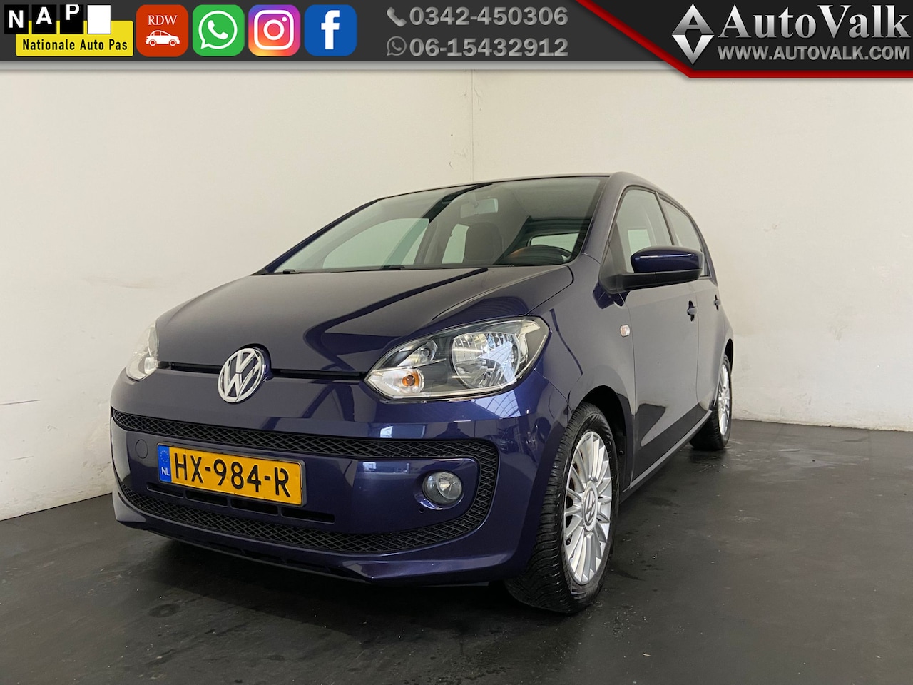 Volkswagen Up! - 1.0 high up! BlueMotion. PDC. Cruise! - AutoWereld.nl