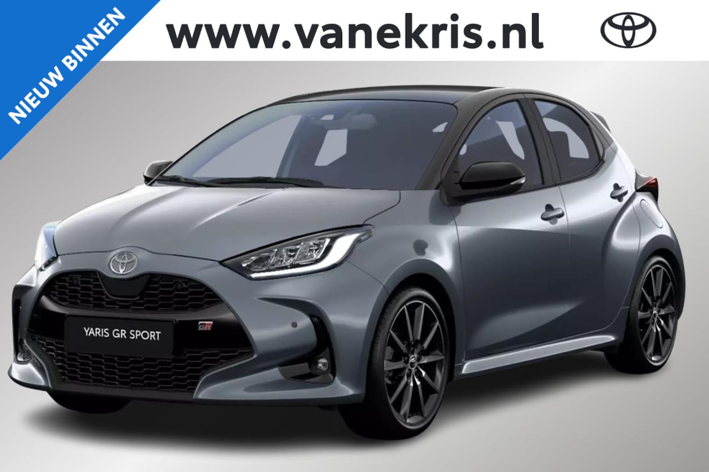 Toyota Yaris - 1.5 Hybrid 130 GR SPORT, GR-Sport Pack, INRUILPREMIE €2.000,- ! BSM, Stuur & Stoelverwarmi - AutoWereld.nl