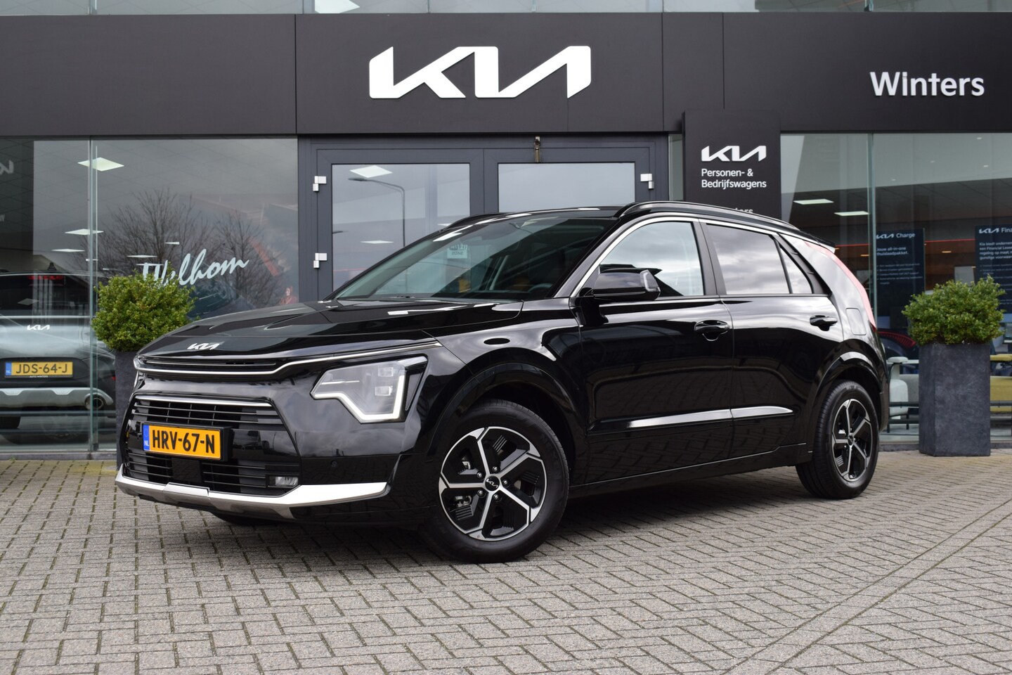 Kia Niro - 1.6 GDi Hybrid DynamicPlusLine | Stoel + Stuurverwarming | Dakraam | Navigatie | Cruise co - AutoWereld.nl