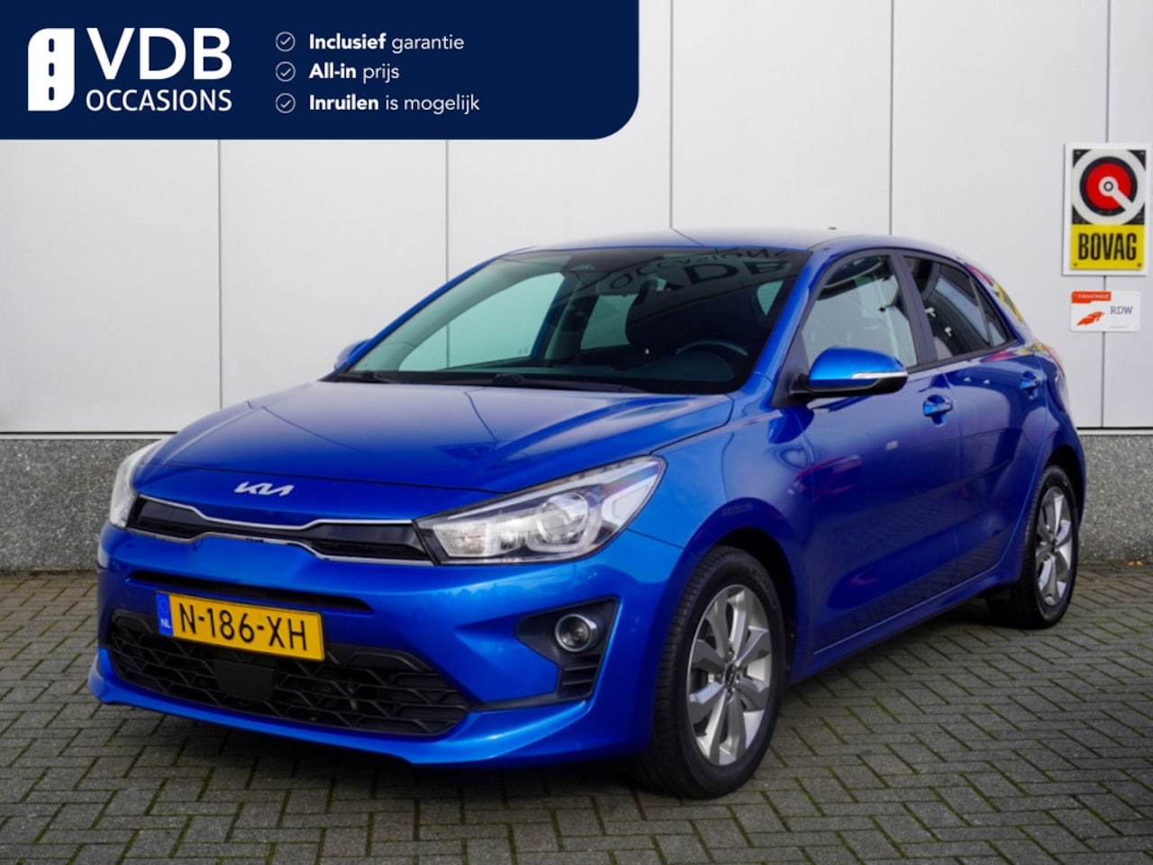 Kia Rio - 1.0 T-GDi MHEV Dyn+Line CarPlay | Clima | Camera | Keyless | NAP - AutoWereld.nl