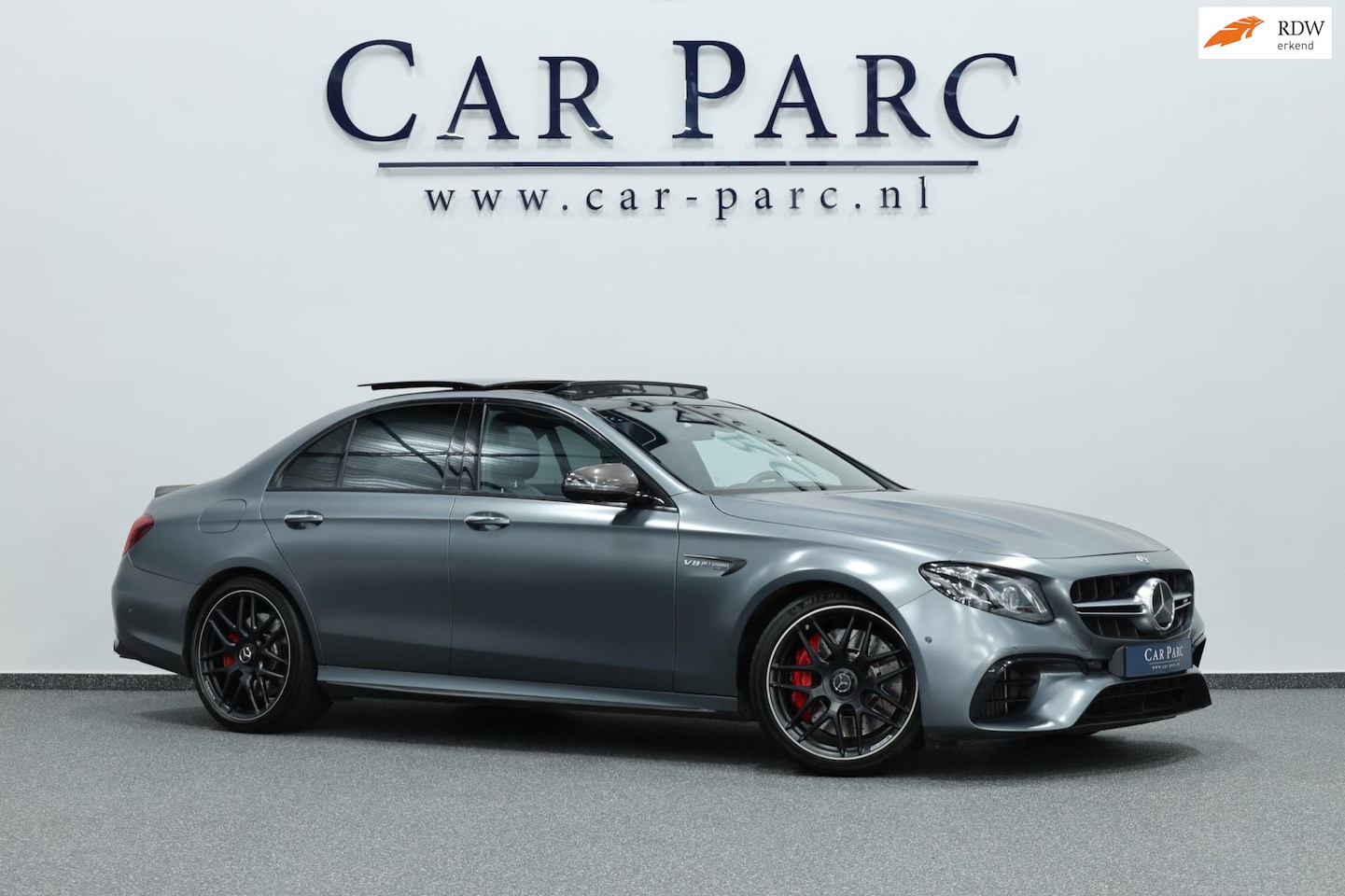 Mercedes-Benz E-klasse - AMG 63 S 4MATIC+ 612+PK MATT/MASSAGE/VIRTUAL/SFEER/LUCHT/PANO/360/ACC/ECC/12 MDN GARANTIE! - AutoWereld.nl