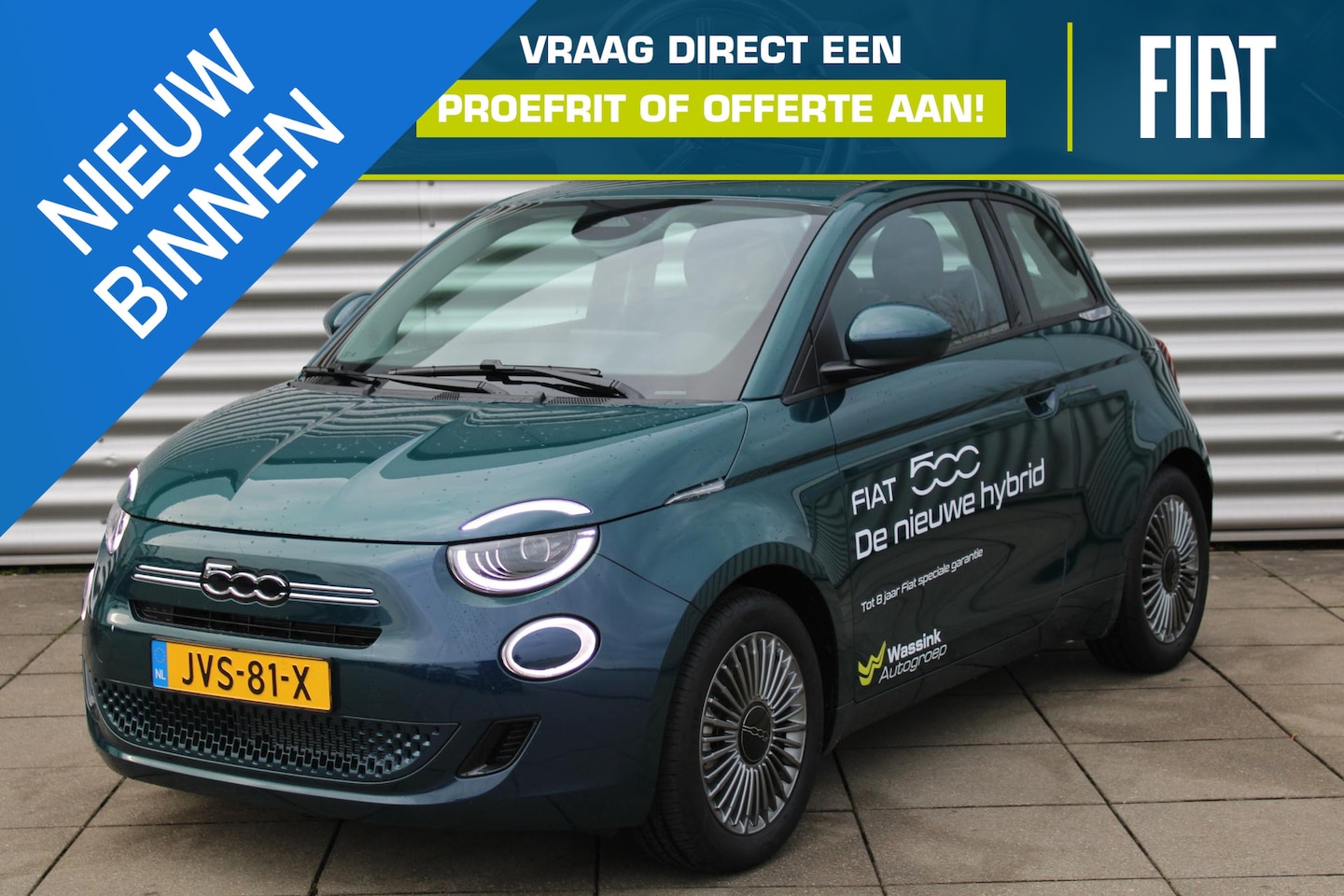 Fiat 500 - 1.0 Hybrid Torino Launch Edition |Apple carplay|Cruise Control|Full LED - AutoWereld.nl