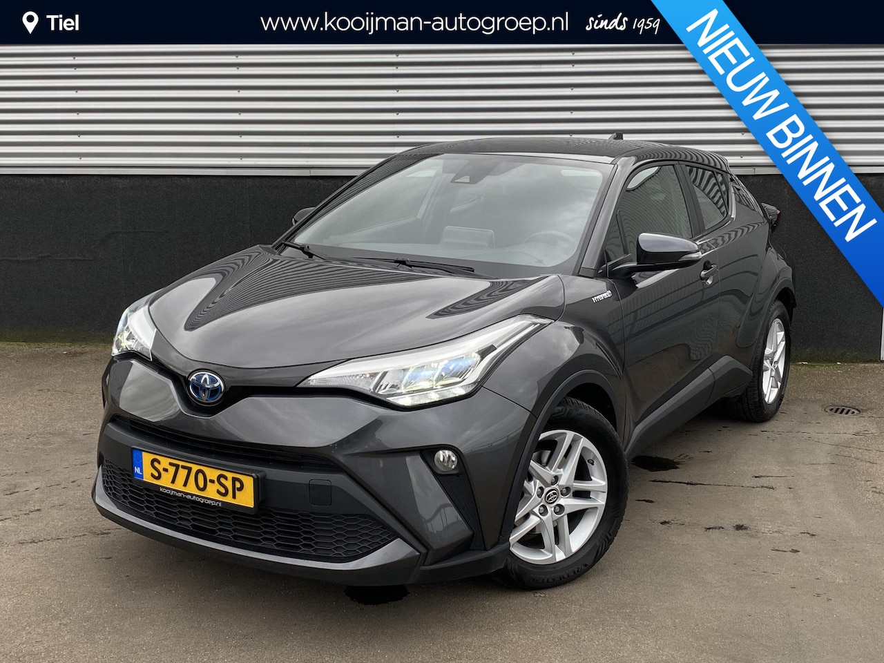 Toyota C-HR - 1.8 Hybrid Active Cruise control, airconditioning, achteruitrij camera, nette auto, keyles - AutoWereld.nl