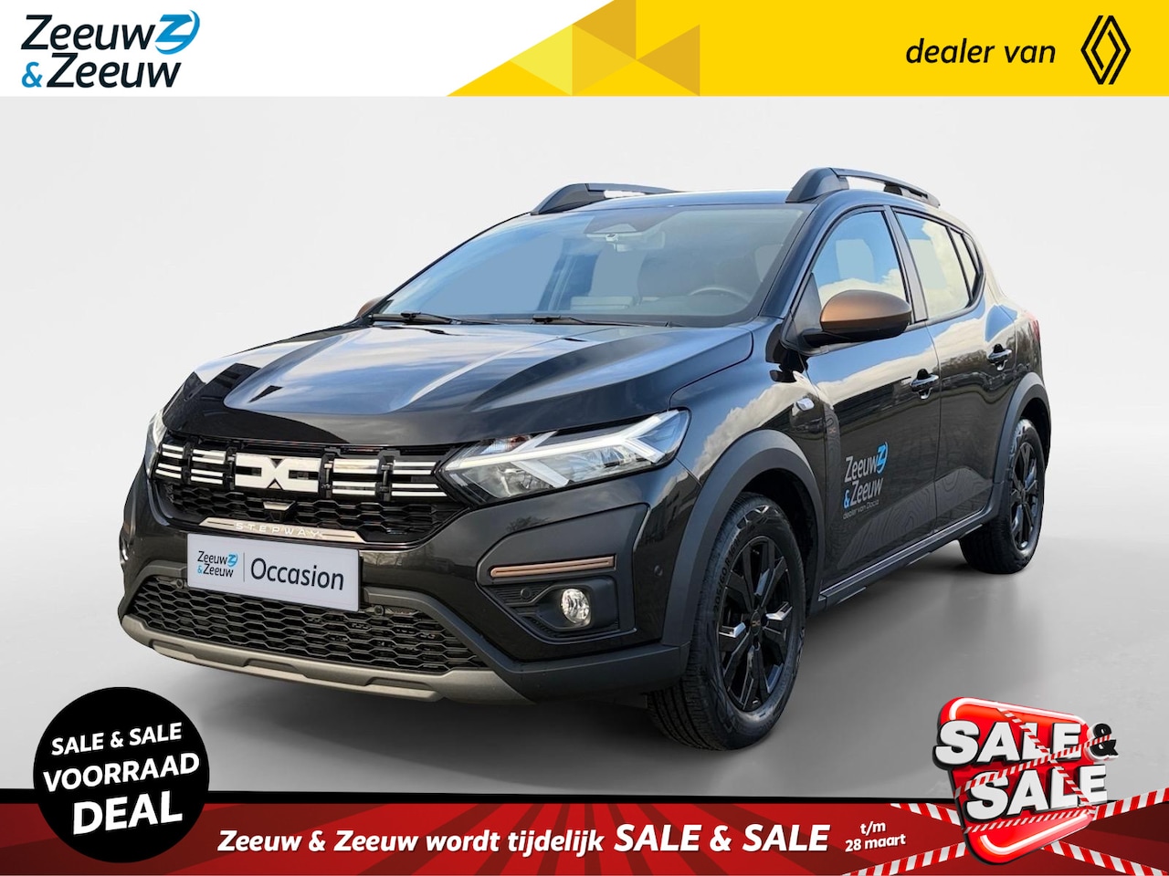 Dacia Sandero Stepway - 100PK TCe ECO-G Extreme | DEMO | Camera | Climate Control | Cruise Control | Apple CarPlay - AutoWereld.nl