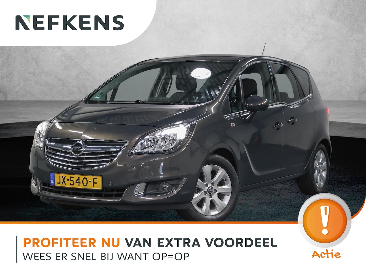 Opel Meriva - 1.4 120PK Turbo Blitz | 1ste Eigenaar | Navigatie | Armsteun | Climate Control | Cruise Co - AutoWereld.nl