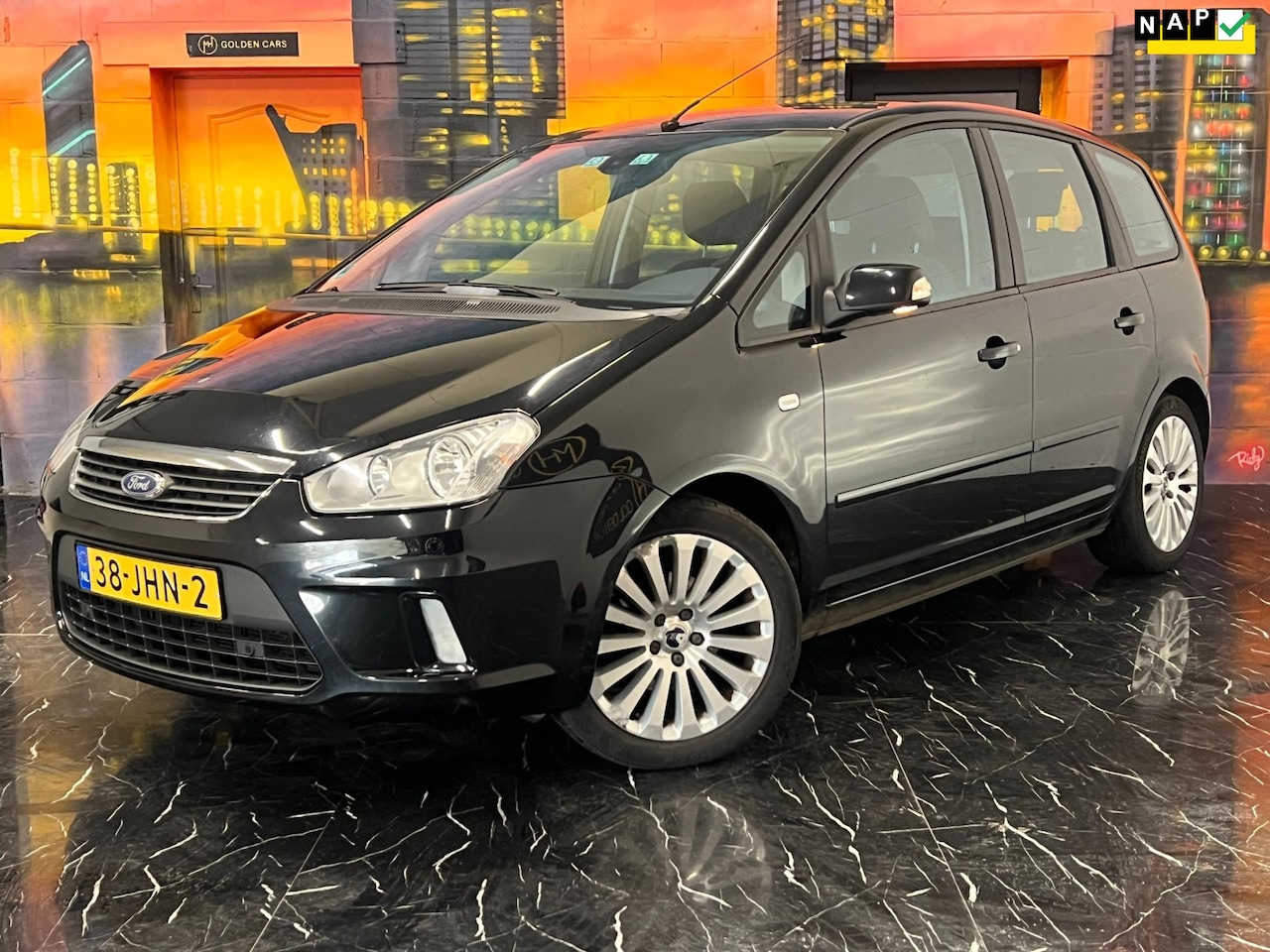 Ford C-Max - 1.6-16V Titanium Parkeersensoren|Trekhaak|Navi - AutoWereld.nl
