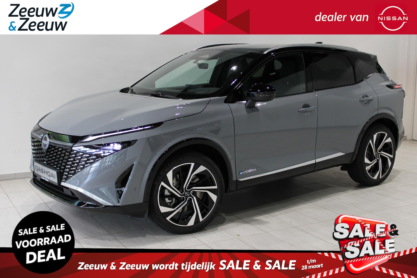 Nissan Qashqai - 1.5 e-Power Tekna Plus DE VERNIEUWDE E-POWER | €3500,- KORTING | UIT VOORRAAD LEVERBAAR | - AutoWereld.nl