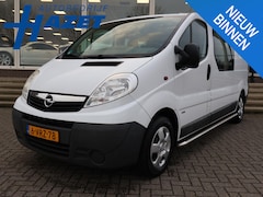 Opel Vivaro - 2.0 CDTI L2 114 PK 6-PERS DUBBEL CAB. + STANDKACHEL | NAVI | AIRCO | TREKHAAK