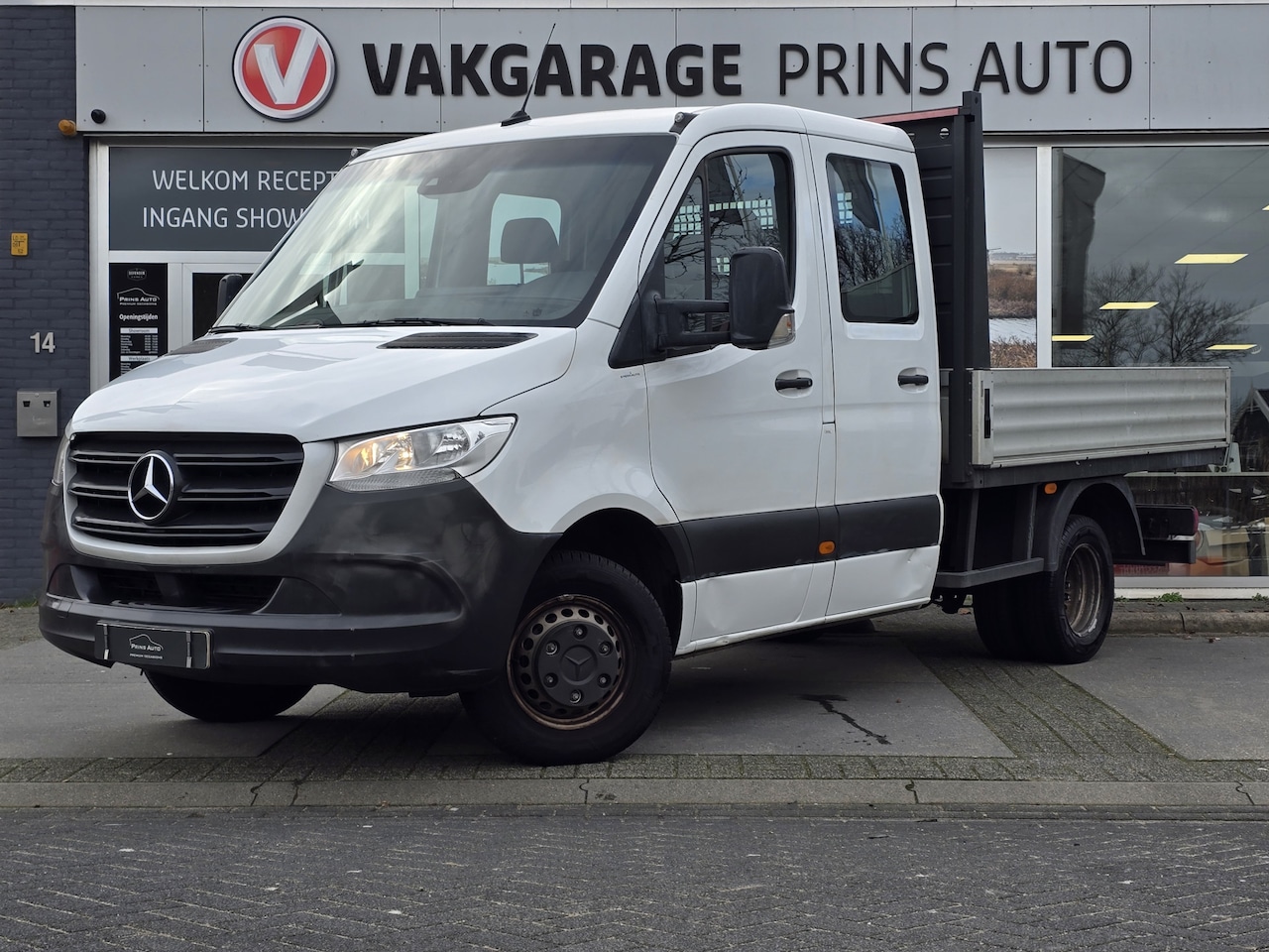 Mercedes-Benz Sprinter - 514 2.2 CDI 366 DC DL |PICKUP|DUBBELLUCHT|6-PERSOONS|DUBBELCABINE|ORG.NL| 4237 - AutoWereld.nl