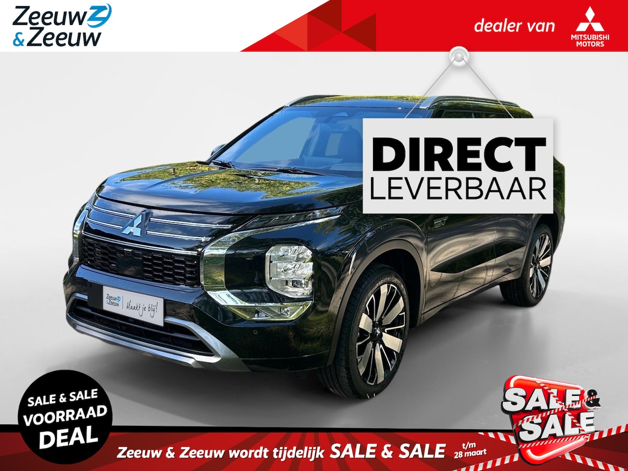 Mitsubishi Outlander - 2.4 PHEV Instyle+ | NIEUW MODEL | 7500 EURO KORTING | NU DIRECT LEVEBAAR | 8 JAAR GARANTIE - AutoWereld.nl