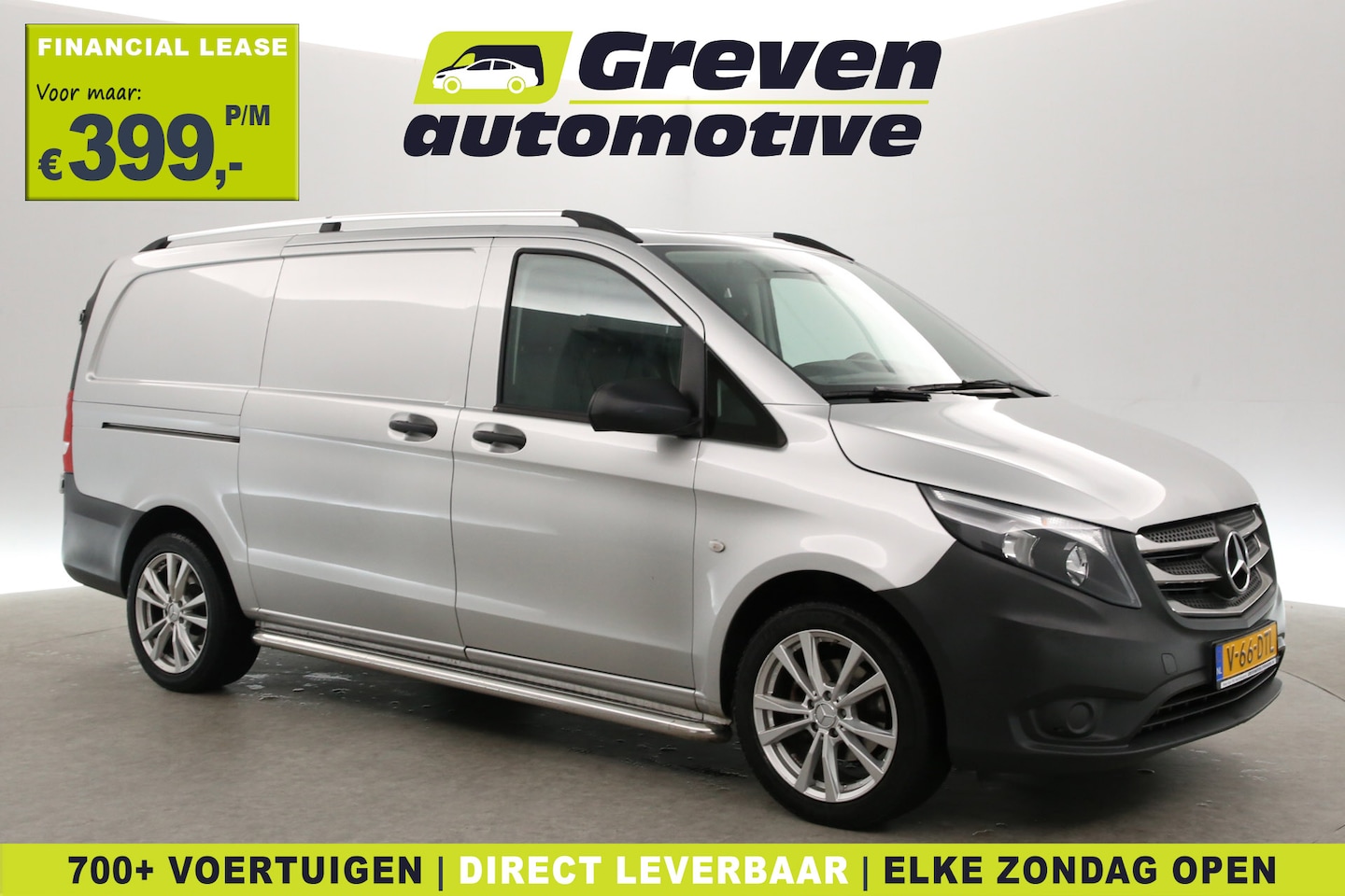 Mercedes-Benz Vito - 114 CDI Lang | Marge | Airco | Cruise | 3 Zits | Trekh. | Stoelverw. | Leder - AutoWereld.nl