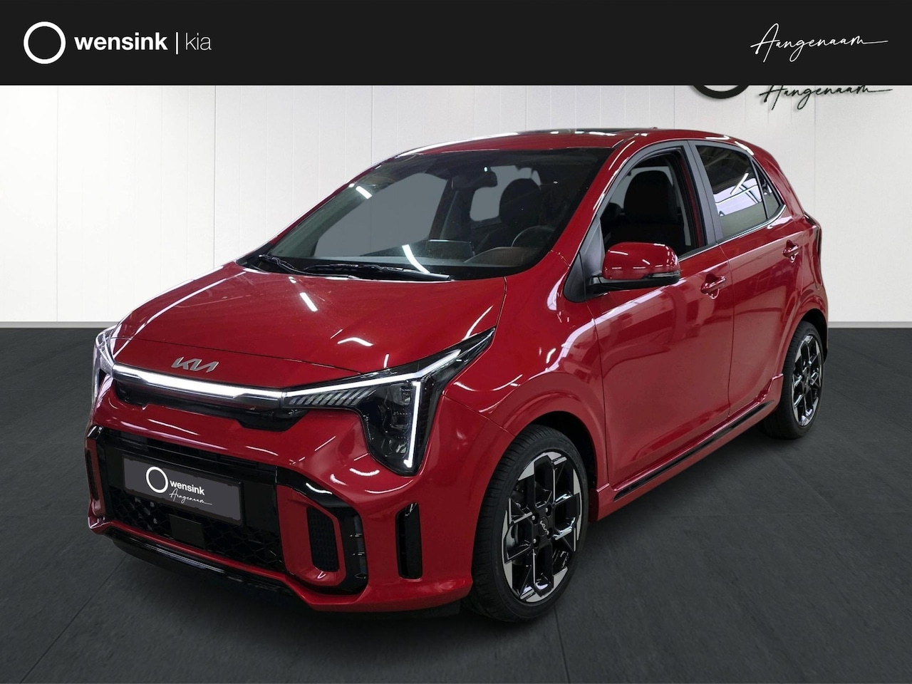 Kia Picanto - 1.0 GDi GT-Line AMT | Panoramaschuifdak | Stoelverwarming | Achteruitrijcamera | Dodehoek - AutoWereld.nl