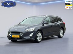 Ford Focus Wagon - 1.0 EcoBoost 125pk Hybrid Titanium X business, achteruitrijcamera, stoelverwarming 1 e eig
