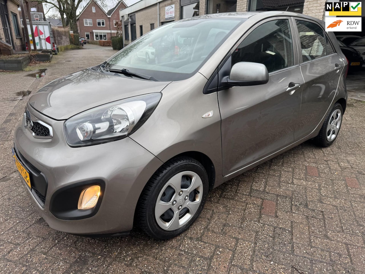 Kia Picanto - 1.0 CVVT ISG Comfort Pack AIRCO ORG 29454 KM NAP O.H BOEKJES NAVIGATIE ENZ.NW APK. - AutoWereld.nl