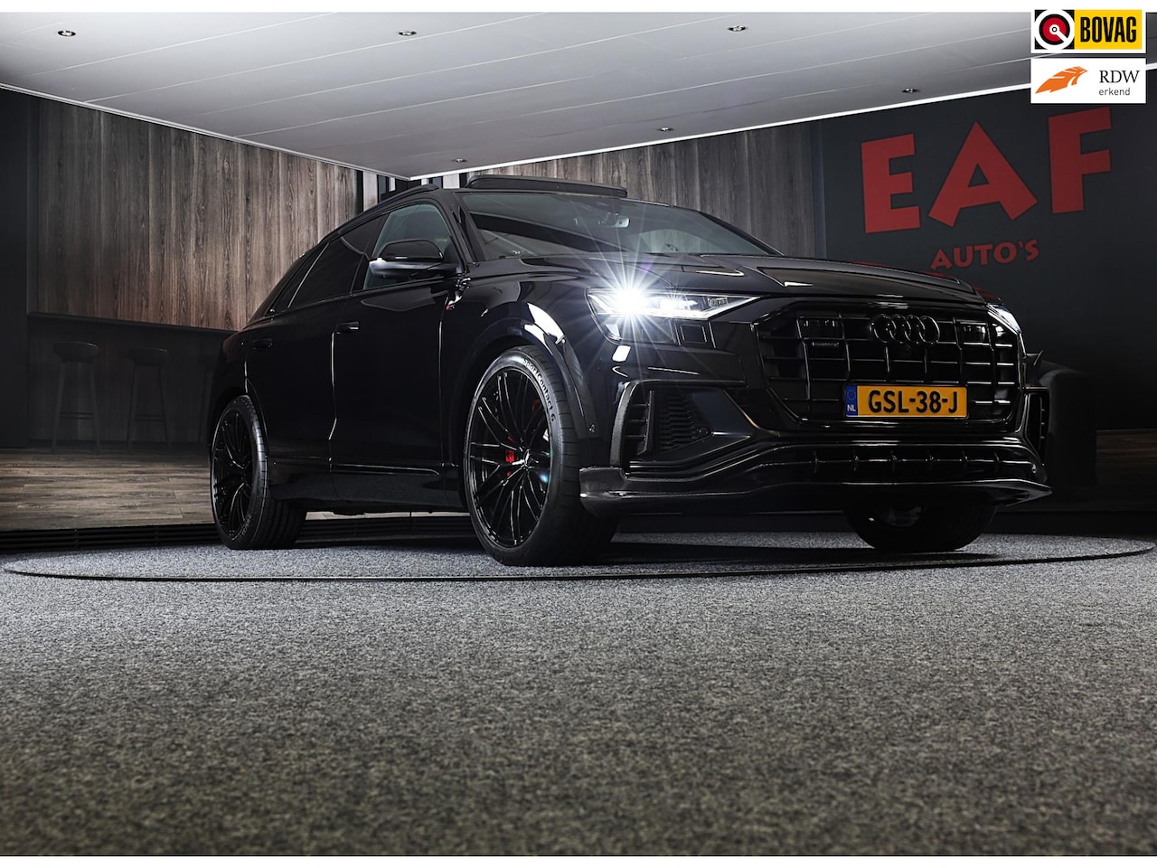 Audi Q8 - 55 TFSI e Quattro RSQ8 Look / Carbon / Massage / RS Zetels / 360 Camera / Memory / Pano / - AutoWereld.nl