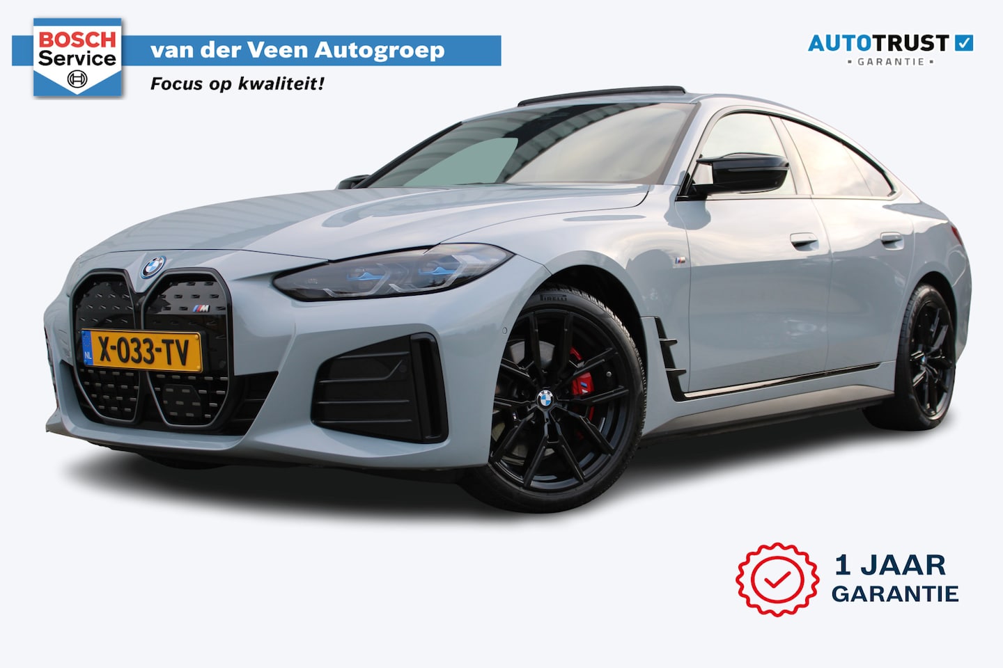 BMW i4 - M50 High Executive 84 kWh | Incl. 12 maanden garantie | Assisted driving | Climate control - AutoWereld.nl