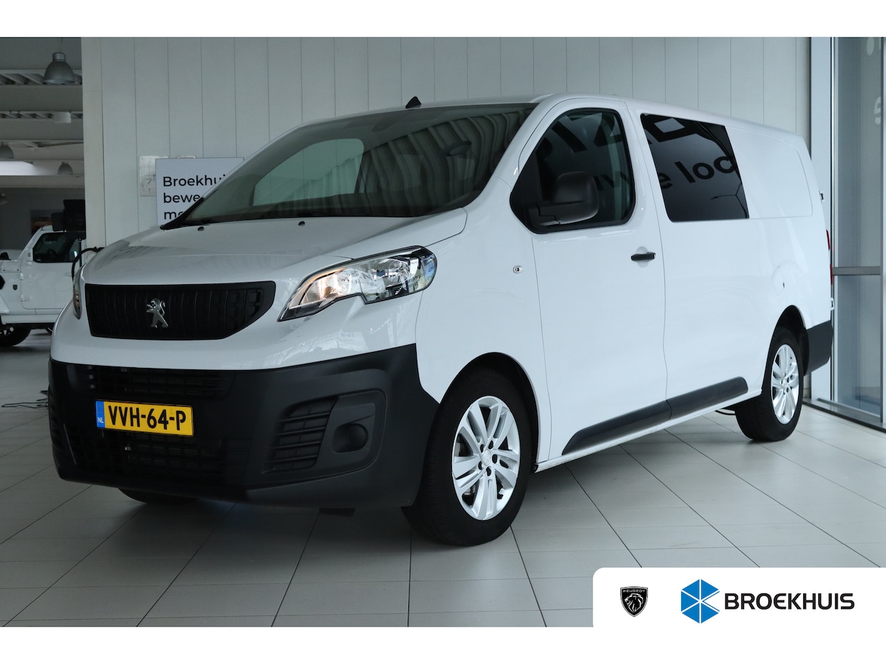 Peugeot Expert - 2.0 BlueHDI 180 S&S DC | Cruise Control | Trekhaak | Betimmering | Leder | LMV | Camera | - AutoWereld.nl