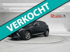 Mazda CX-3 - 2.0 SkyActiv-G 150 GT-M 4WD Autom acc, blis, blue, Climate Contr, Lane ass, Stoel + Stuur