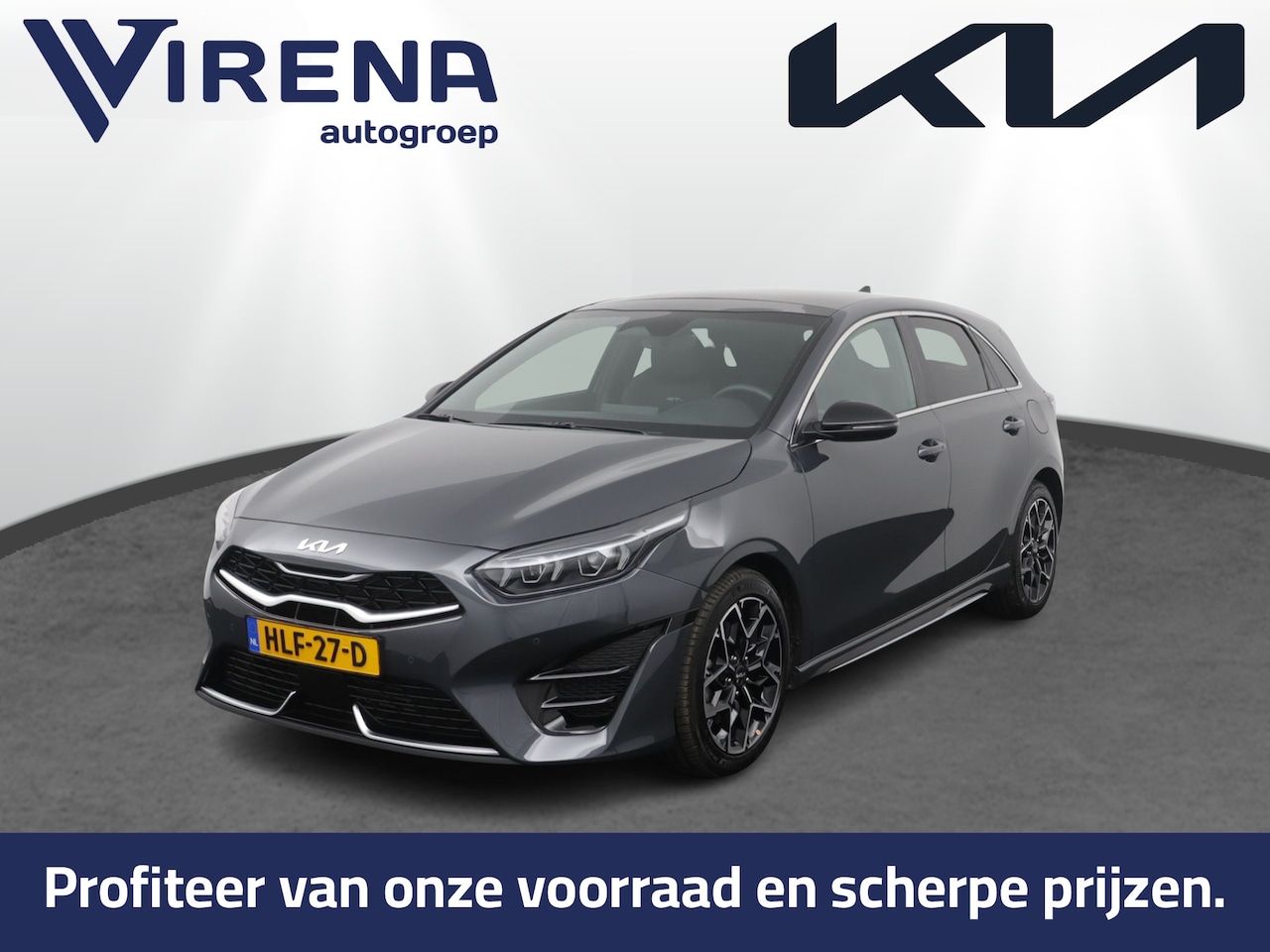 Kia Cee'd - Ceed 1.5 T-GDi GT-Line - Schuif-/kanteldak - Stoel-/stuurverwarming - Cruise Control - App - AutoWereld.nl