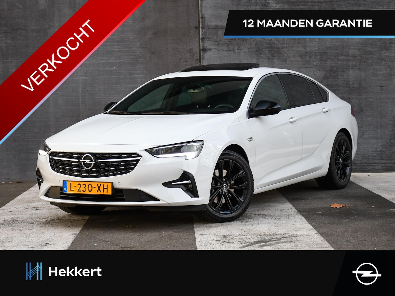 Opel Insignia Grand Sport - Business Elegance 2.0 Turbo 200pk Automaat SCHUIF-DAK | LED MATRIX | MASSAGE | ALCANTARA | - AutoWereld.nl