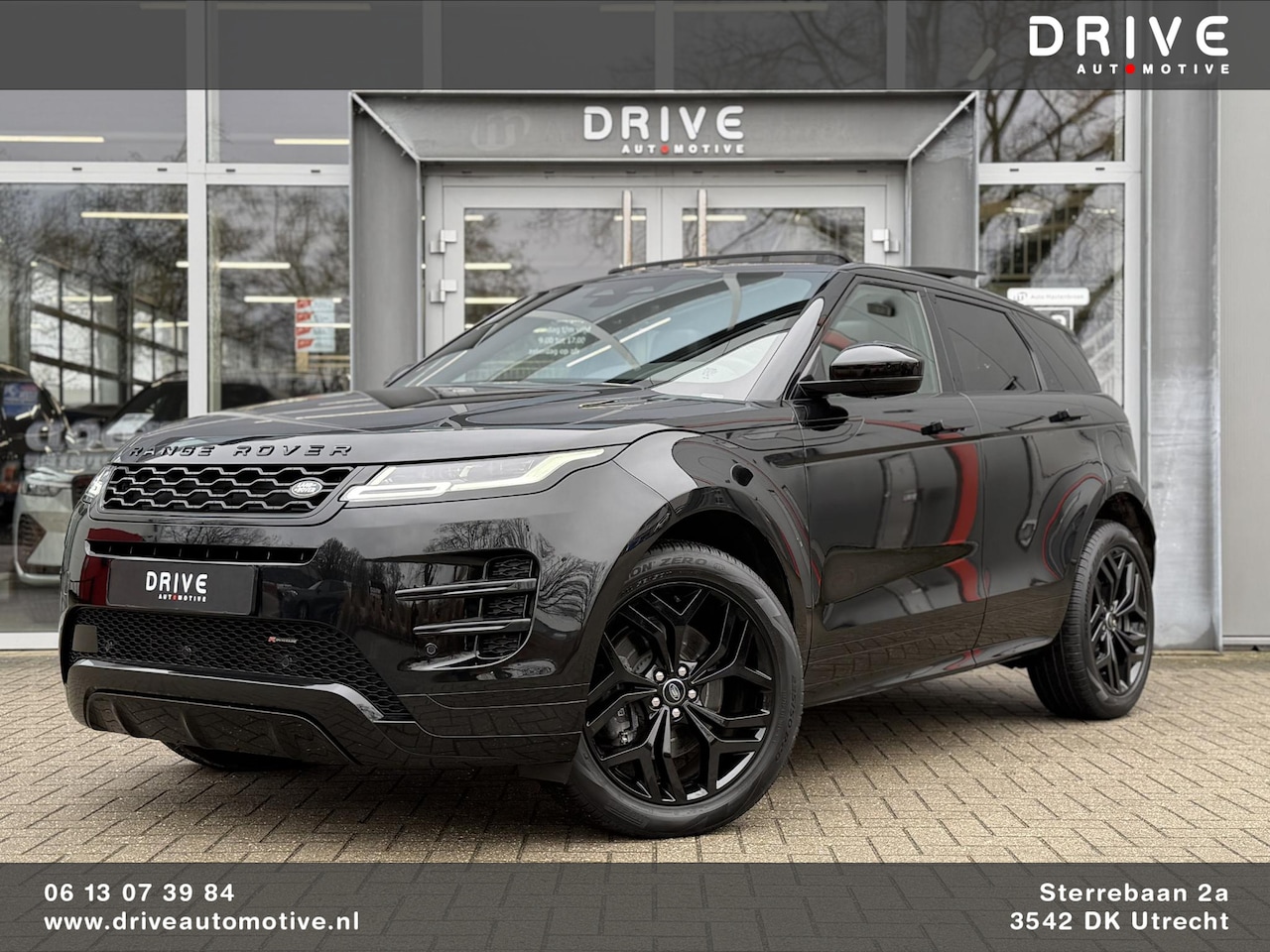 Land Rover Range Rover Evoque - 1.5 P300e AWD R-Dynamic SE Black Style|Schuif/kantel dak|Meridian|Sfeer|Winterpakket - AutoWereld.nl