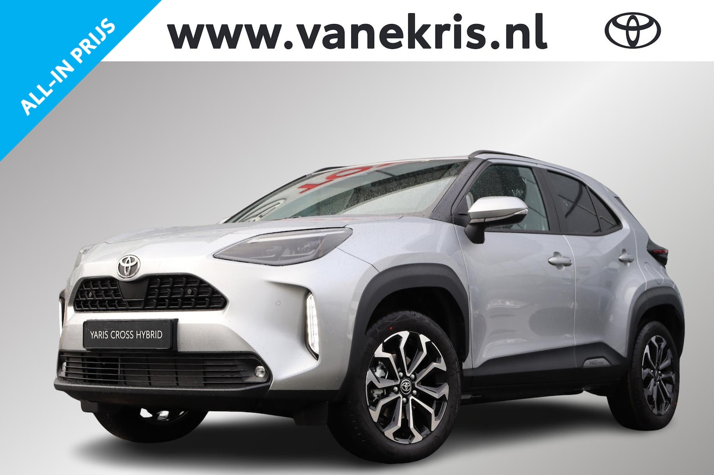 Toyota Yaris Cross - 1.5 Hybrid 115 Dynamic 1.5 Hybrid 115 Dynamic, Comfortpack, BSM, Stoel en Stuurverwarming, Parkeersensoren. - AutoWereld.nl