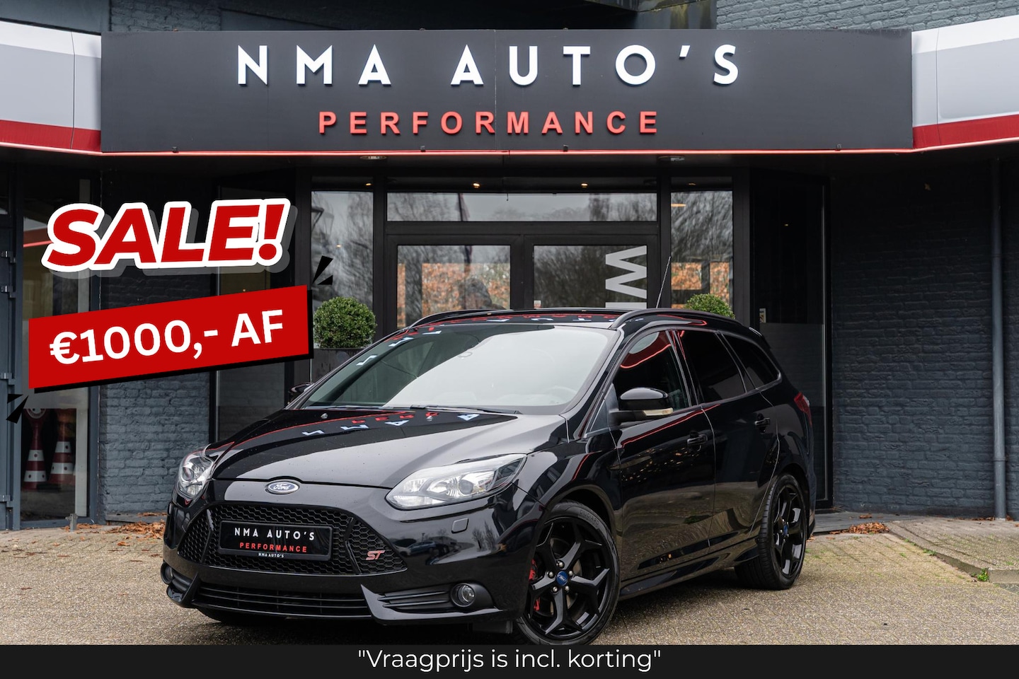 Ford Focus Wagon - 2.0 EcoBoost ST-3 250 PK / 6 BAK / PARKEER SENSOOR / ST STOEL / UITLAAT - AutoWereld.nl