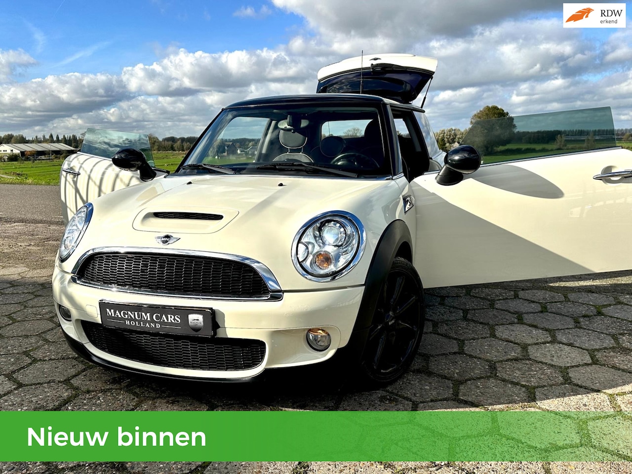MINI Cooper S - Mini 1.6 XENON FULL LEDER AIRCO VELGEN - AutoWereld.nl