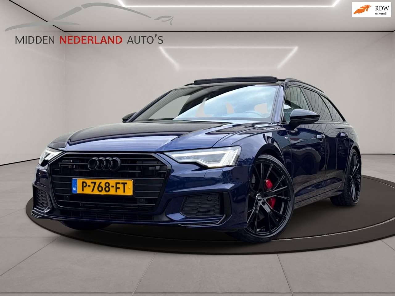 Audi A6 Avant - 55 TFSI e quattro Competition * S-LINE * PANORAMA * TREKHAAK * DEALER ONDERHOUDEN * - AutoWereld.nl