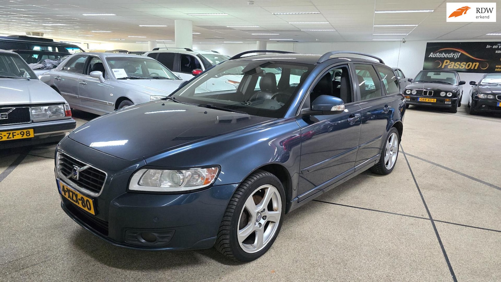 Volvo V50 - 1.6D DRIVe Summum nieuwe apk! Leer. Trekhaak - AutoWereld.nl