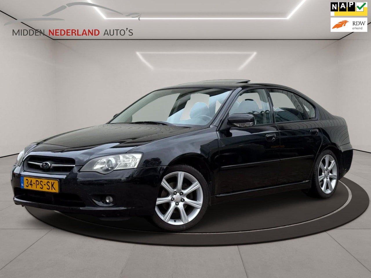 Subaru Legacy - 2.5i * SCHUIFDAK * LEER * APK 2027 * - AutoWereld.nl