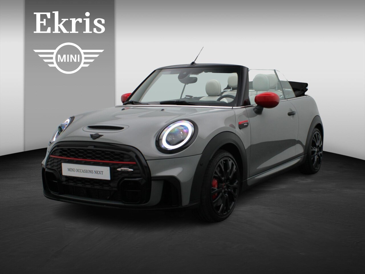MINI Cabrio - John Cooper Works Comfort Plus Pakket + Driving Assistant Plus Pakket + Connected Navigati - AutoWereld.nl
