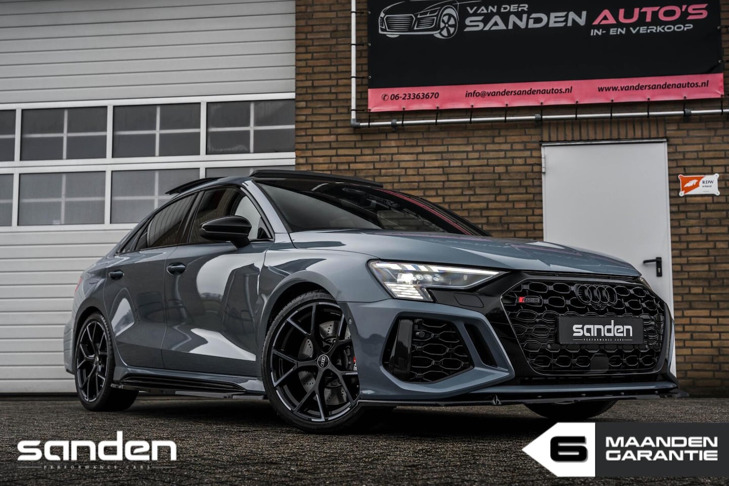 Audi RS3 - 2.5 TFSI RS 3 quattro |400pk|Pano|B&O|Alcantara|Maxton|LED - AutoWereld.nl