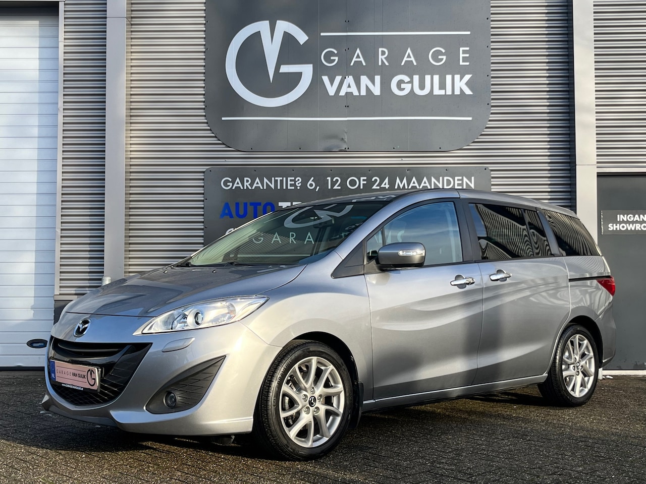 Mazda 5 - Silver Edition Navi,Clima,Cruise,Isofix,ElektrRamen+Spiegels,Lmv,Bluetooth,Stoelverwarming - AutoWereld.nl