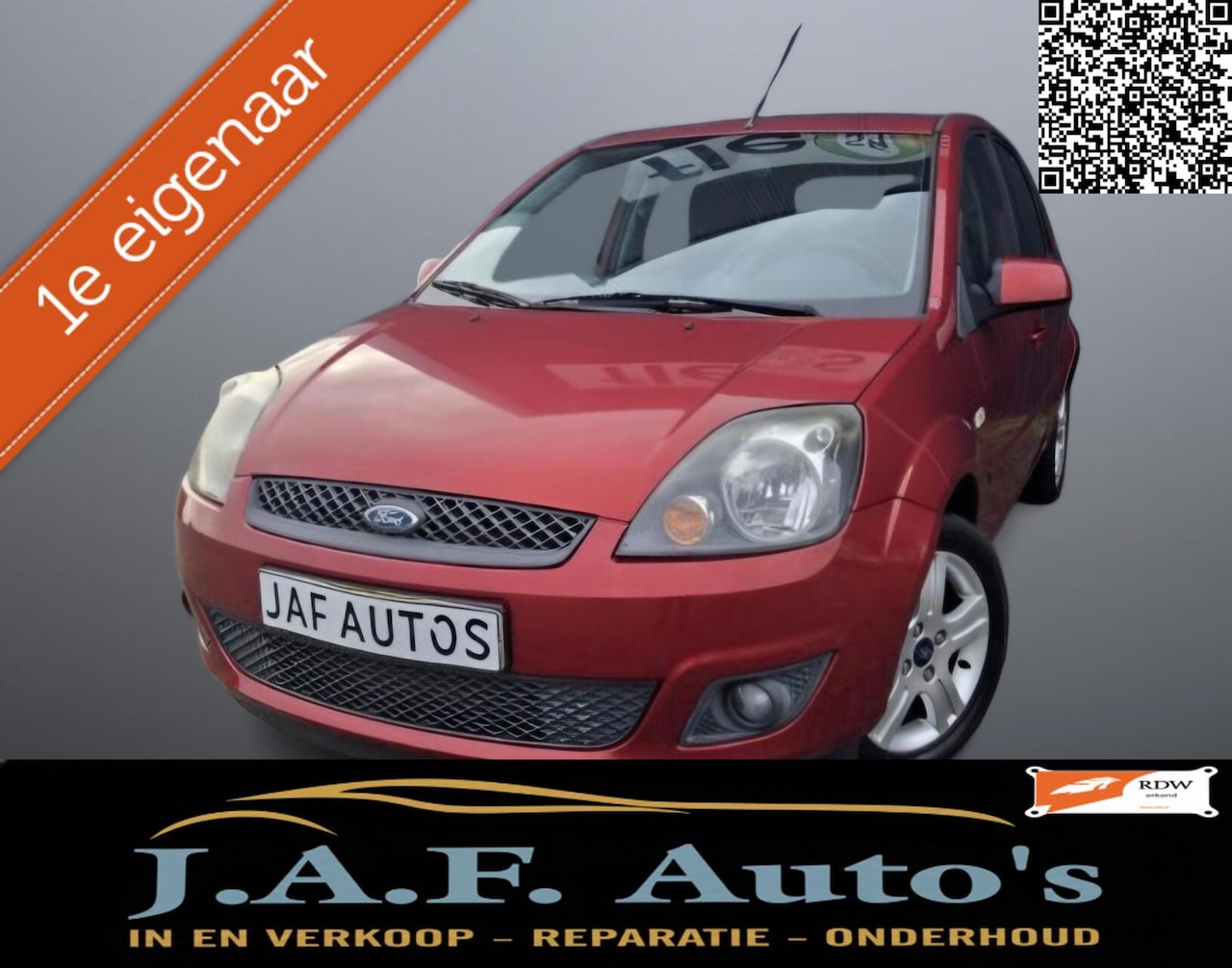 Ford Fiesta - 1.25-16V 88xxxkmNAP! Clima 5drs 1st eigenaar - AutoWereld.nl