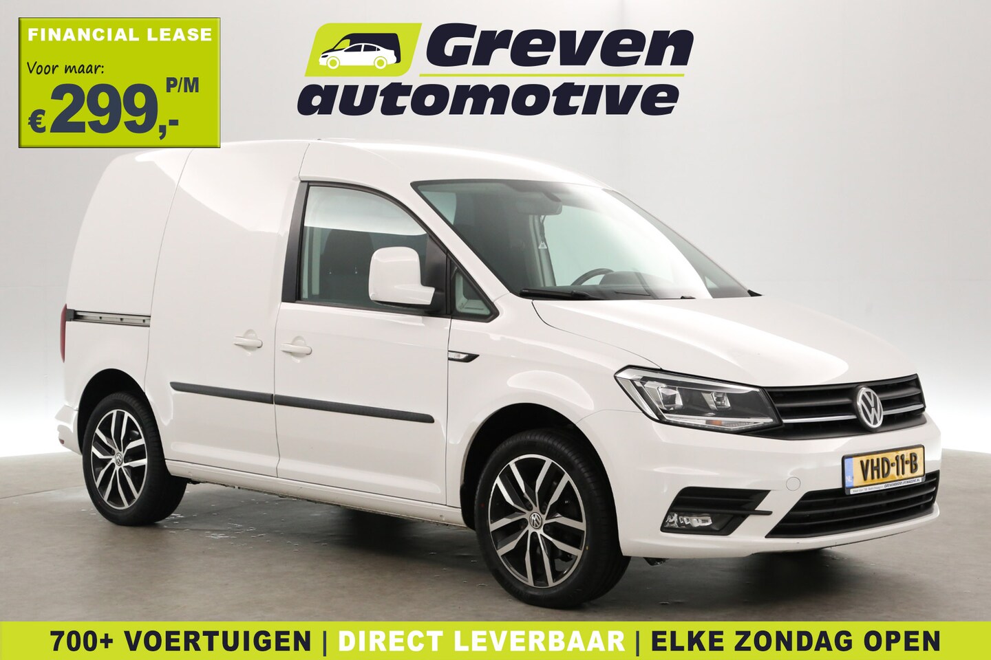Volkswagen Caddy - 2.0 TDI C-Edition 102PK | Aut. | Airco | Xenon | Adap. Cruise | Carplay | Trekh. | Navi | - AutoWereld.nl