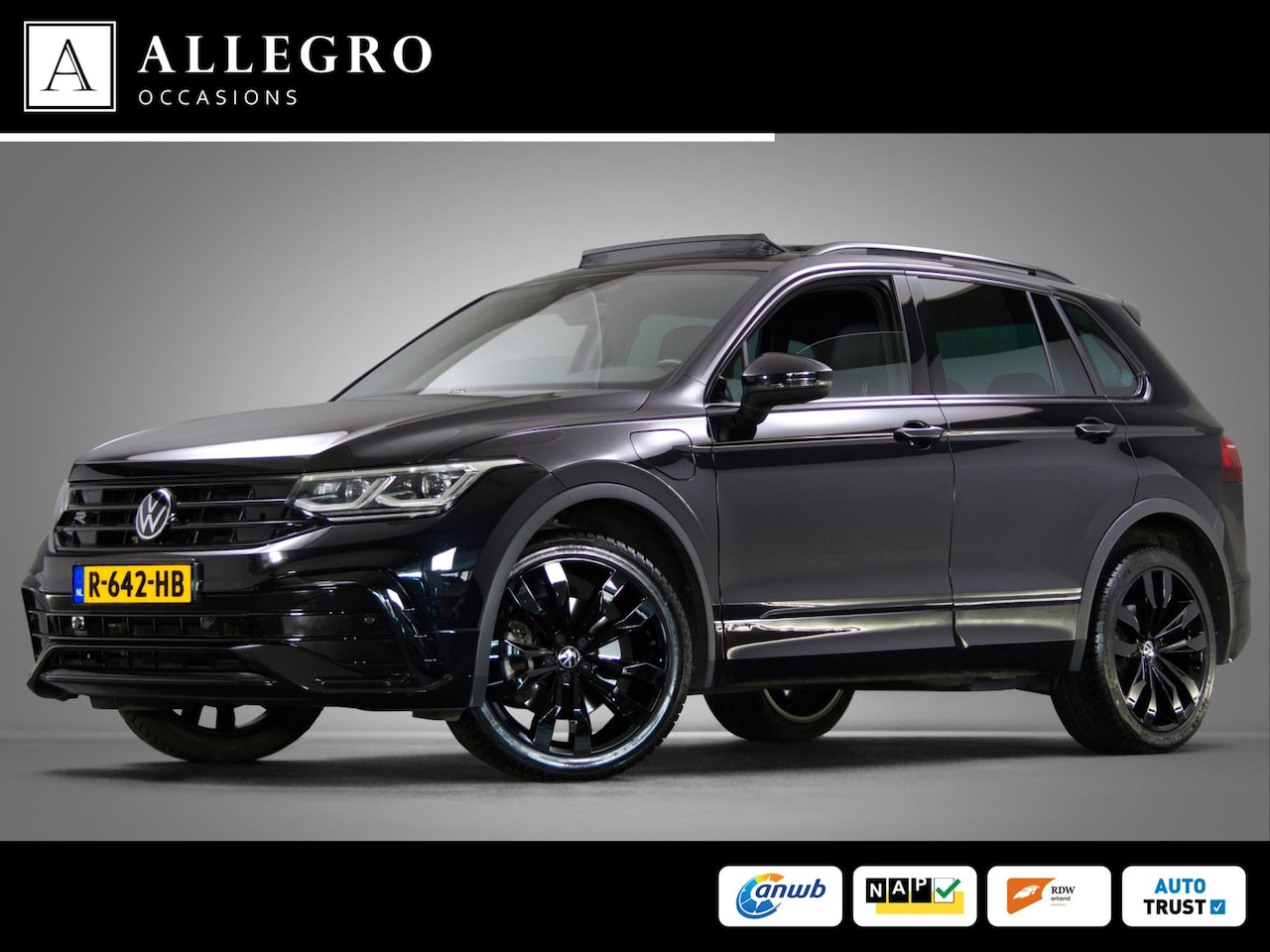 Volkswagen Tiguan - 1.4 TSI eHybrid R-Line Business+ (IQ-LIGHT, SFEERVERLICHTING, PANORAMADAK, ADAPTIVE CRUISE - AutoWereld.nl