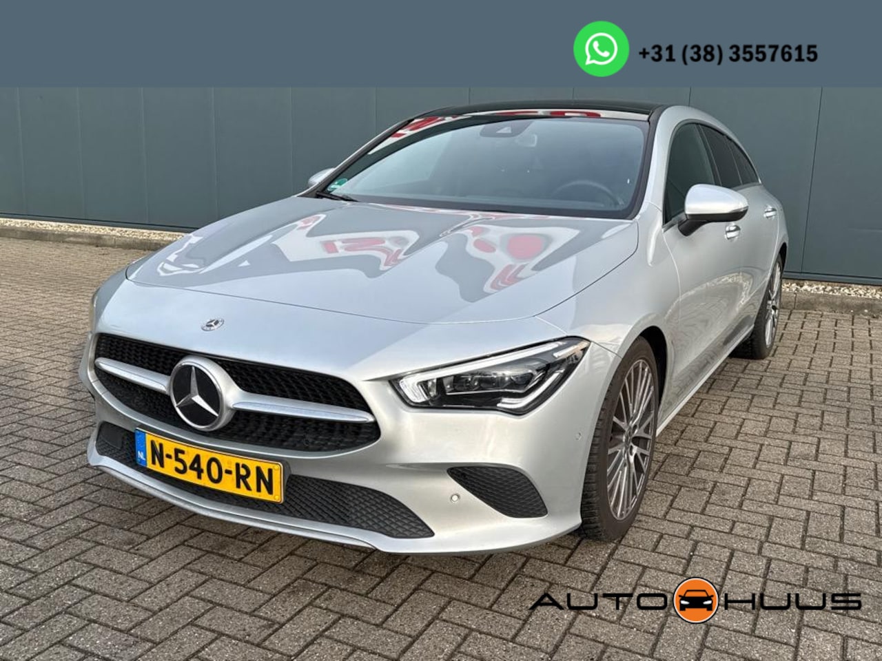 Mercedes-Benz CLA-klasse Shooting Brake - Aut. 200 Sol. AMG Sport Ed. | Navi | Panorama | Camera | LED - AutoWereld.nl