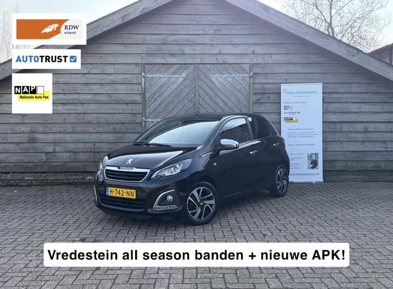 Peugeot 108 - 1.0 e-VTi Allure | Clima | Navi | Camera | Elektrische ramen | All Season banden | Nieuwe - AutoWereld.nl