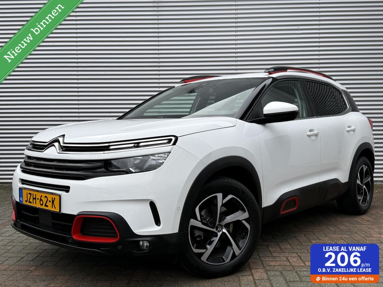Citroën C5 Aircross - 1.2 Airco Carplay Cruise Led Camera 2019 Pdc Vol Opties Eerste Eigenaar Hoge Instap Perfec - AutoWereld.nl