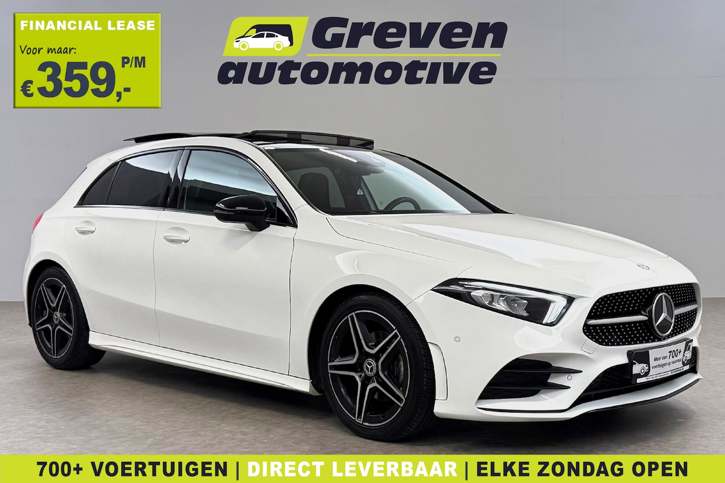 Mercedes-Benz A-klasse - 180 AMG | Pano | Virtual | Camera | Trekh. | Cruise | Carplay | Stoelverw. | Navi | NAP - AutoWereld.nl