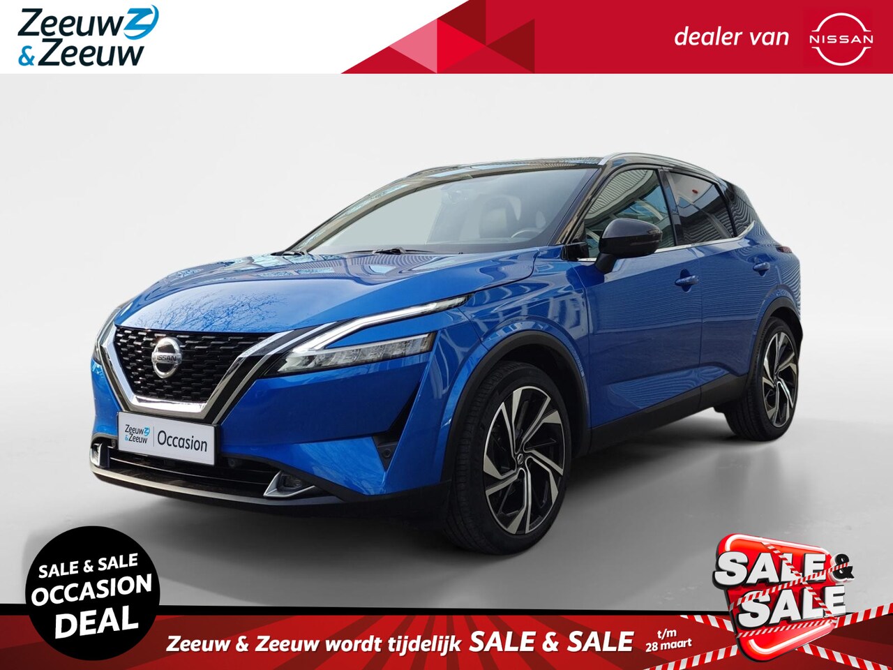 Nissan Qashqai - 1.3 MHEV Xtronic Tekna Plus Dealer onderhouden | Full options | 360 Camera | Massage stoel - AutoWereld.nl